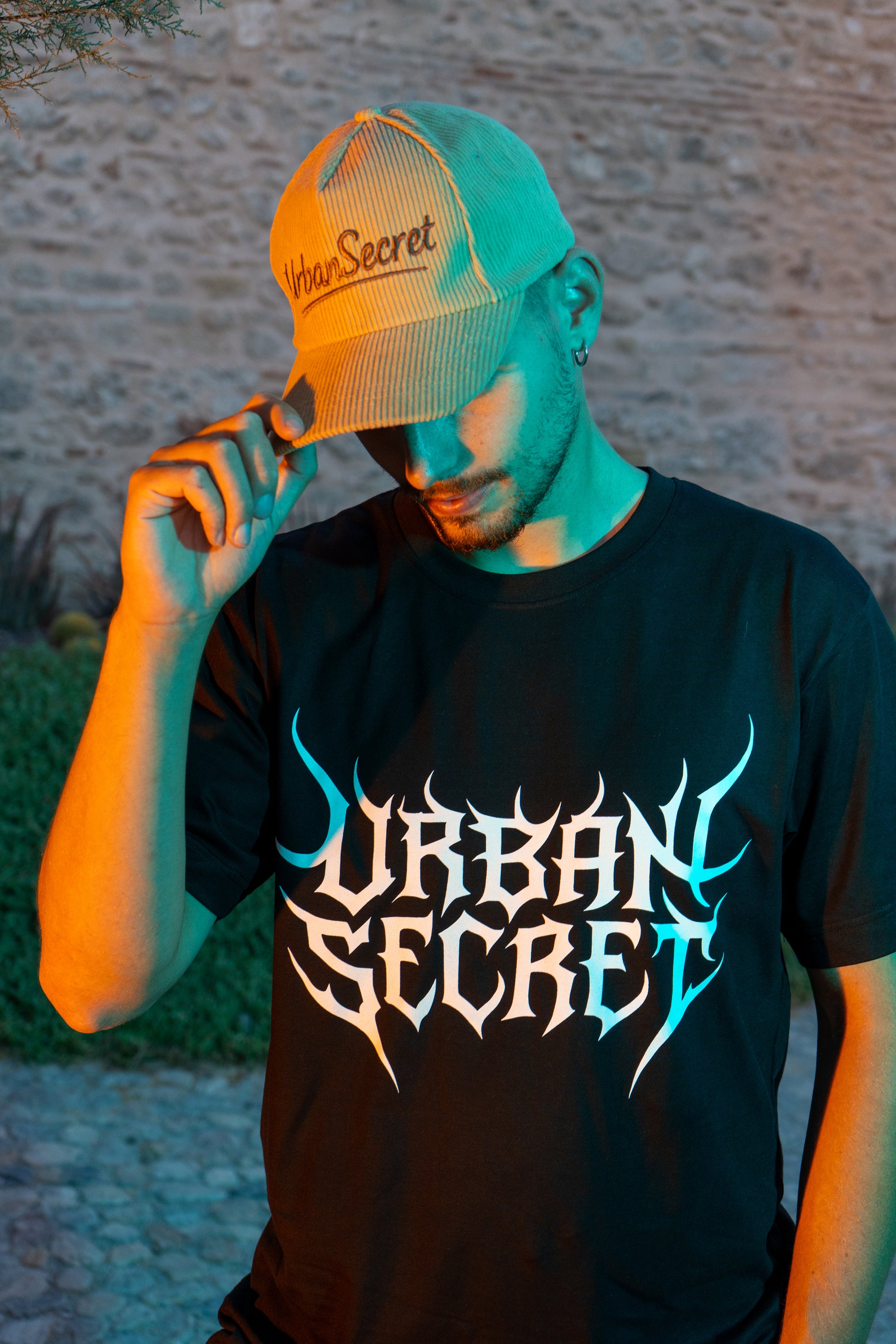 Camiseta negra Urban secret